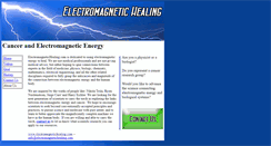 Desktop Screenshot of electromagnetichealing.com